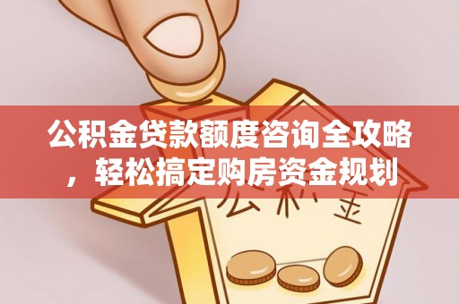 建阳公积金贷款额度咨询全攻略，轻松搞定购房资金规划