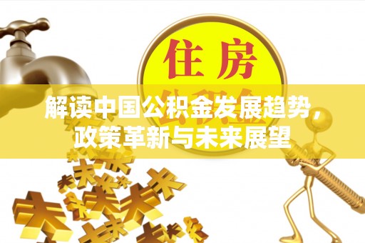 建阳解读中国公积金发展趋势，政策革新与未来展望